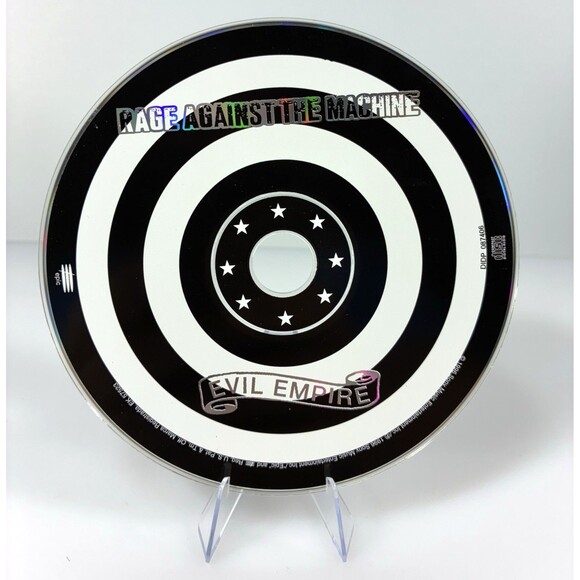 Rage Against The Machine Evil Empire Vintage 1996 Sony Music CD Tested - Picture 8 of 11